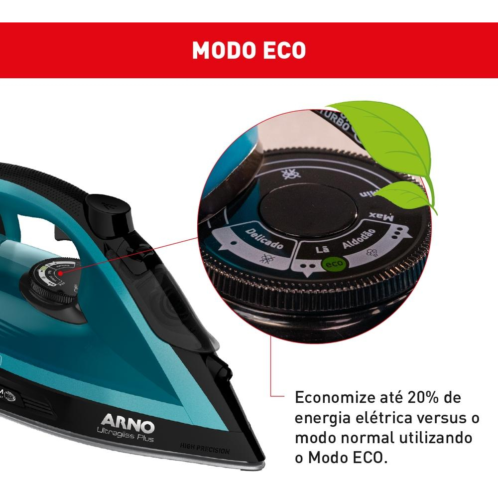 Ferro a Vapor Arno Ultragliss Plus FMY 5
