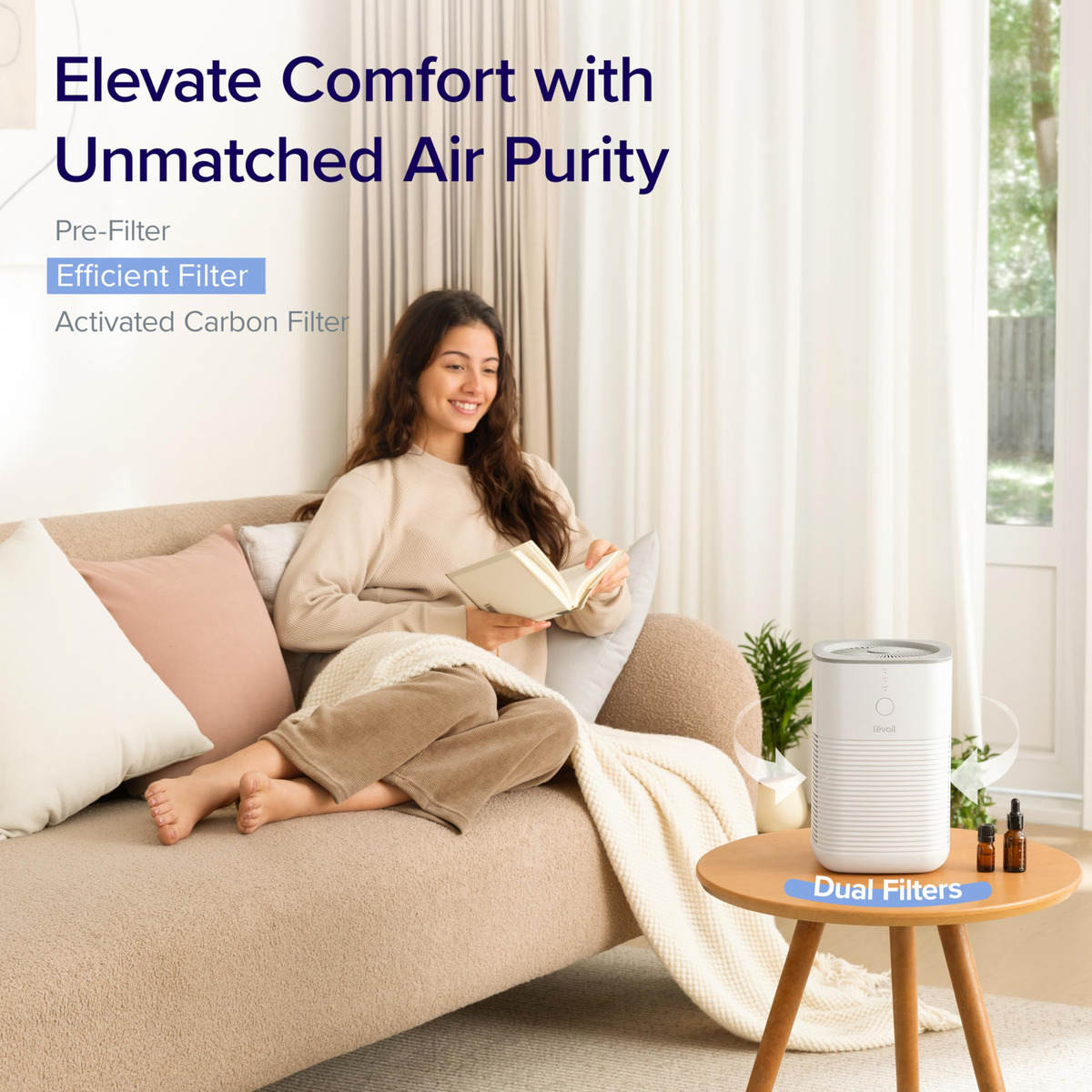Levoit LV-H128 Desktop Air Purifier 2