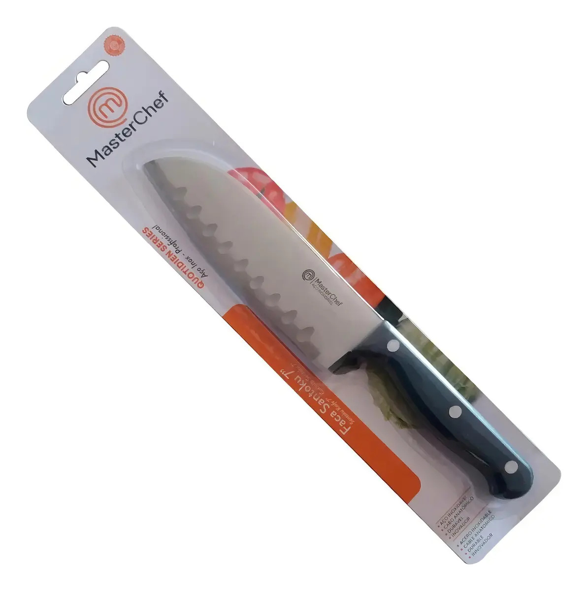 Faca Santoku 7 Official Knife Quotidien Forjada 2