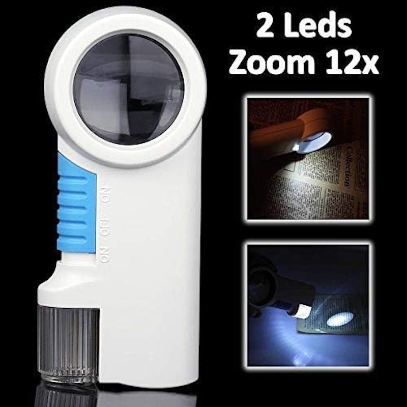 Lupa de Mão com Luz 12x CBRN01606 2