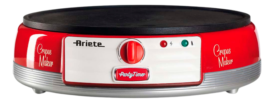Máquina de Crepe Ariete 202 Party Time Retrô 1