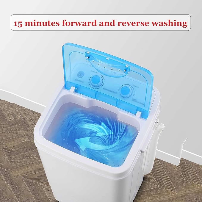 Mini Máquina de Lavar Roupa Doméstica 4