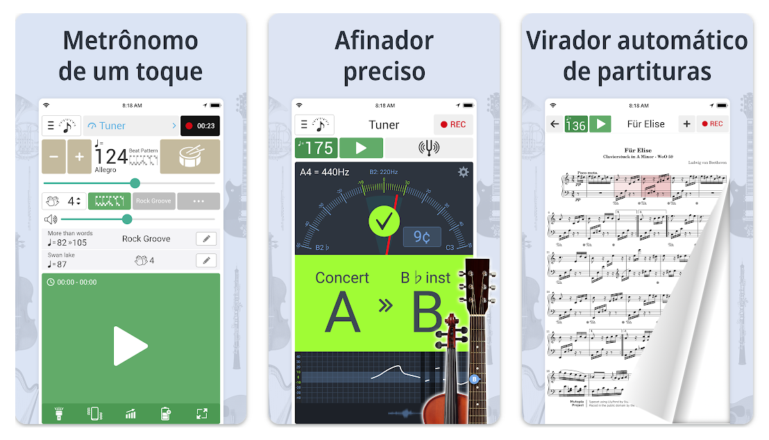 Afinador e Metrônomo 2