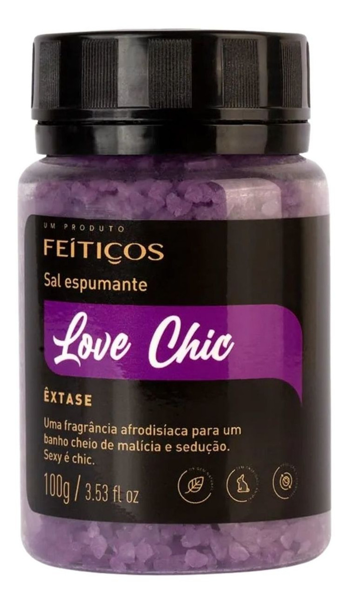 Sal de Banho Espumante Love Chic Êxtase 1