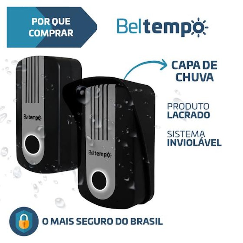 Porteiro Eletrônico Residencial Interfone 4