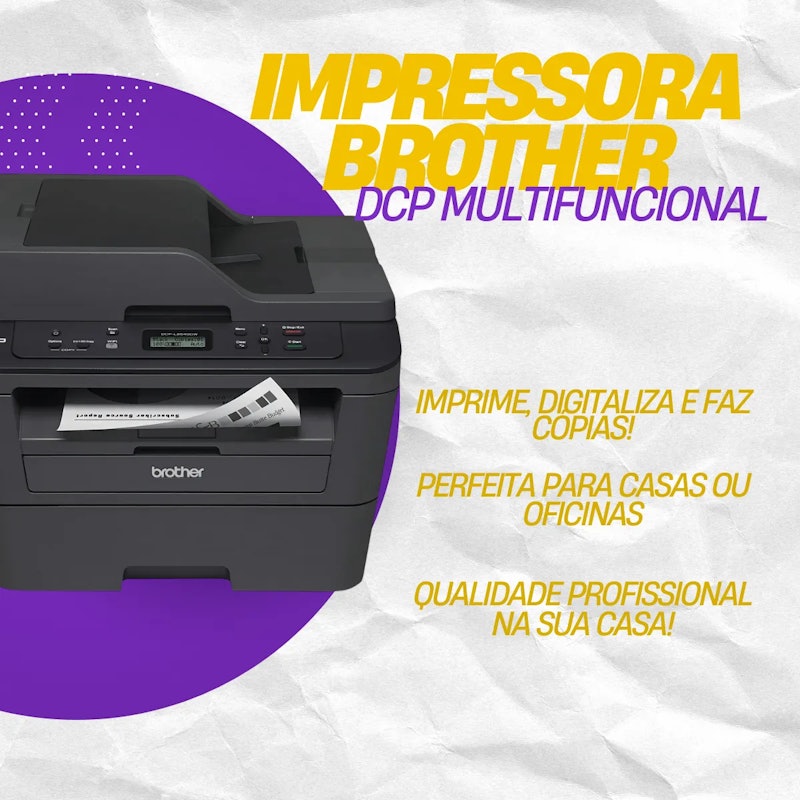 Multifuncional Laser Monocromática DCP-L2540DW 2