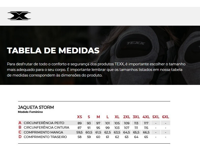 Jaqueta Texx Storm Lady Preta 5