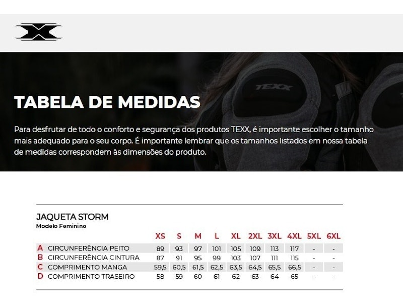 Jaqueta Texx Storm Lady Preta 5