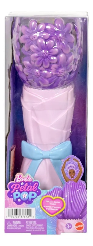 Barbie Petal Pop Boneca Barbie Reveal Margarida Roxa 5