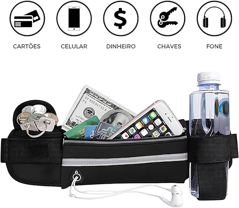 Pochete Slim Fitness Audiovoicer 4
