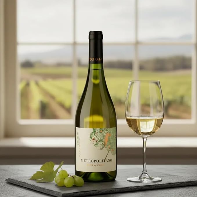 Vinho Branco Chileno Metropolitano D.O. 4