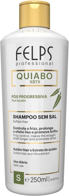 Shampoo Quiabo XBTX Pós Progressiva 1