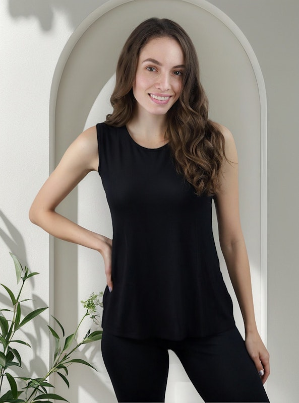Blusa Feminina Lipt Detalhes nas Costas Regata Aberta 2