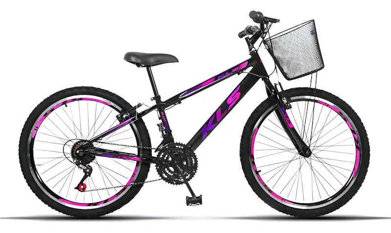Bicicleta Aro 24 KLS Sport Gold 21 Velocidades 1