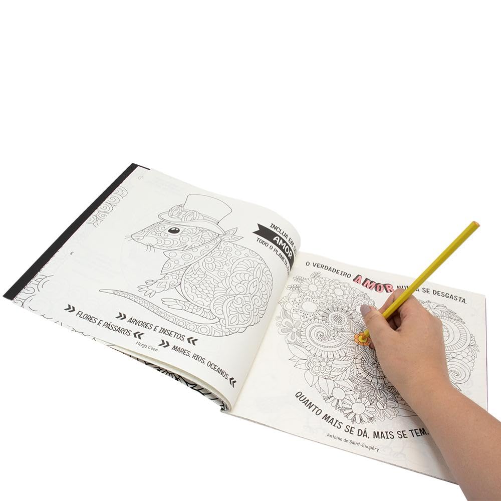 Livro de Colorir Antiestresse: Arteterapia que Inspira 4