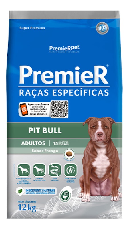 Raças Específicas Pit Bull Adultos Porte Grande Frango 1