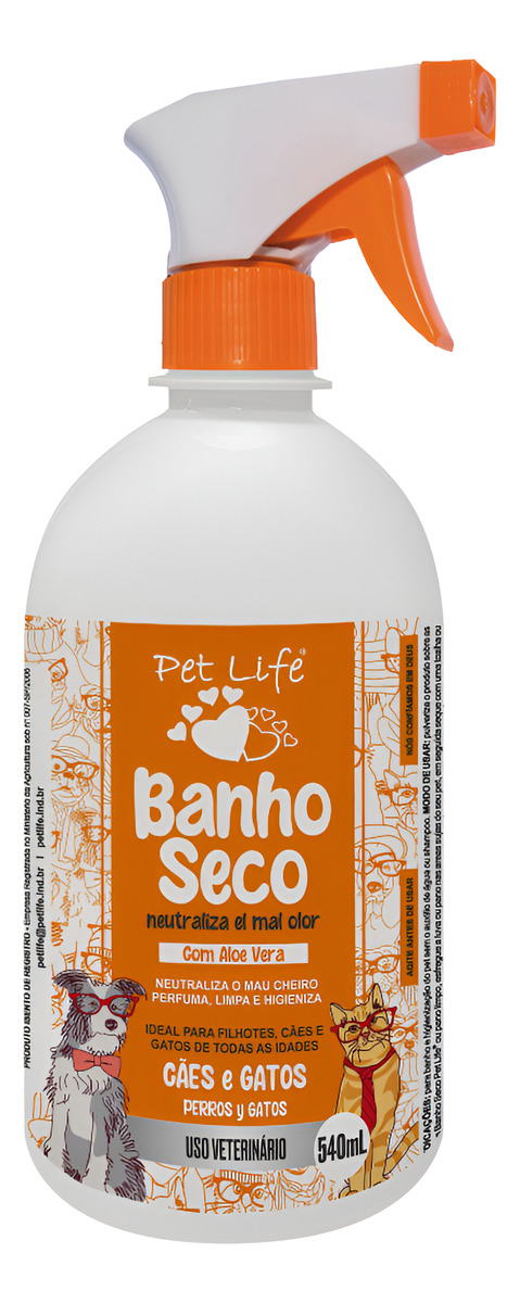 Banho Seco Pet Life 1