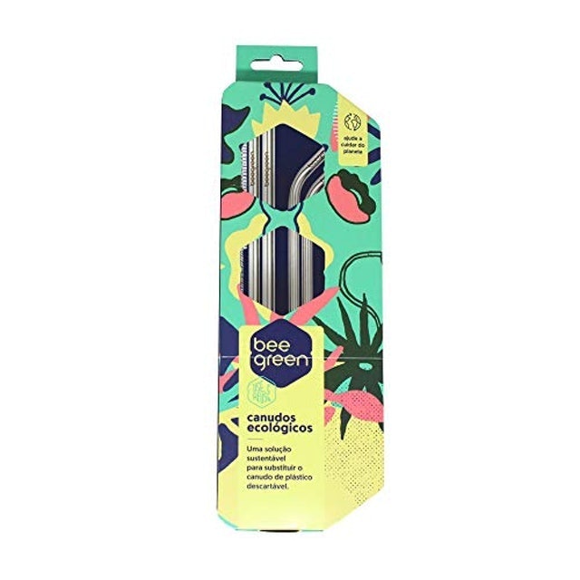 Canudos de Inox com Escovinha Misto  2
