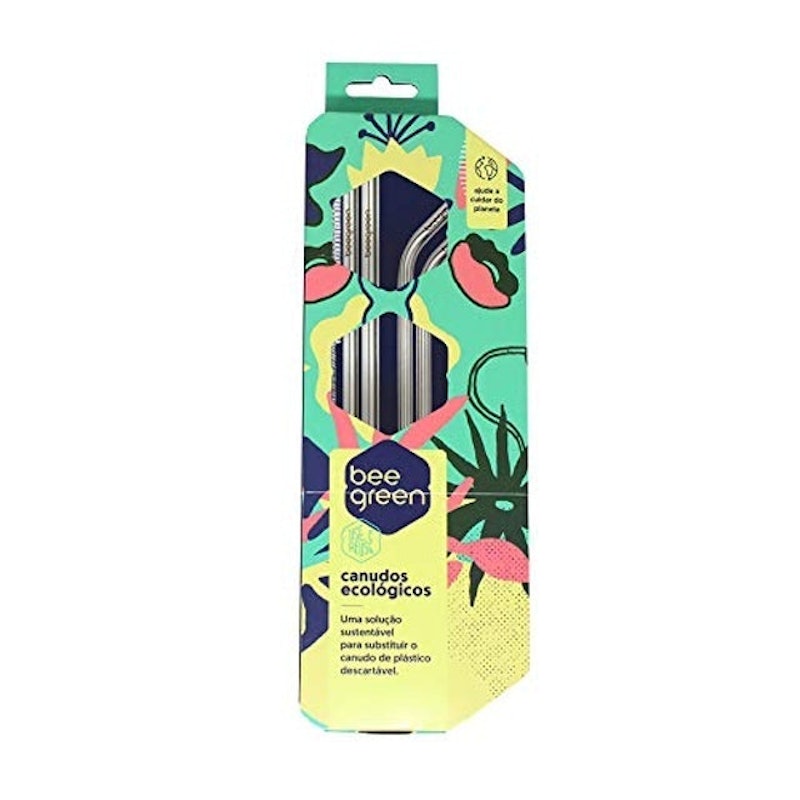 Canudos de Inox com Escovinha Misto 2