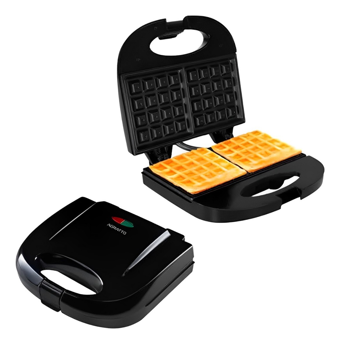 Maquina de Waffle Aroma AWAF01I-02 3