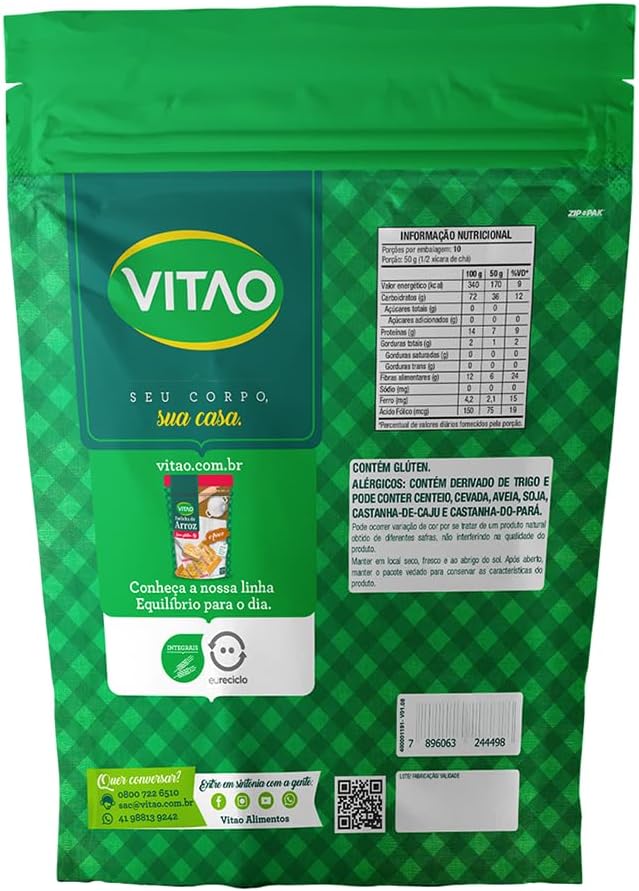 Farinha de Trigo Integral Vitao 3