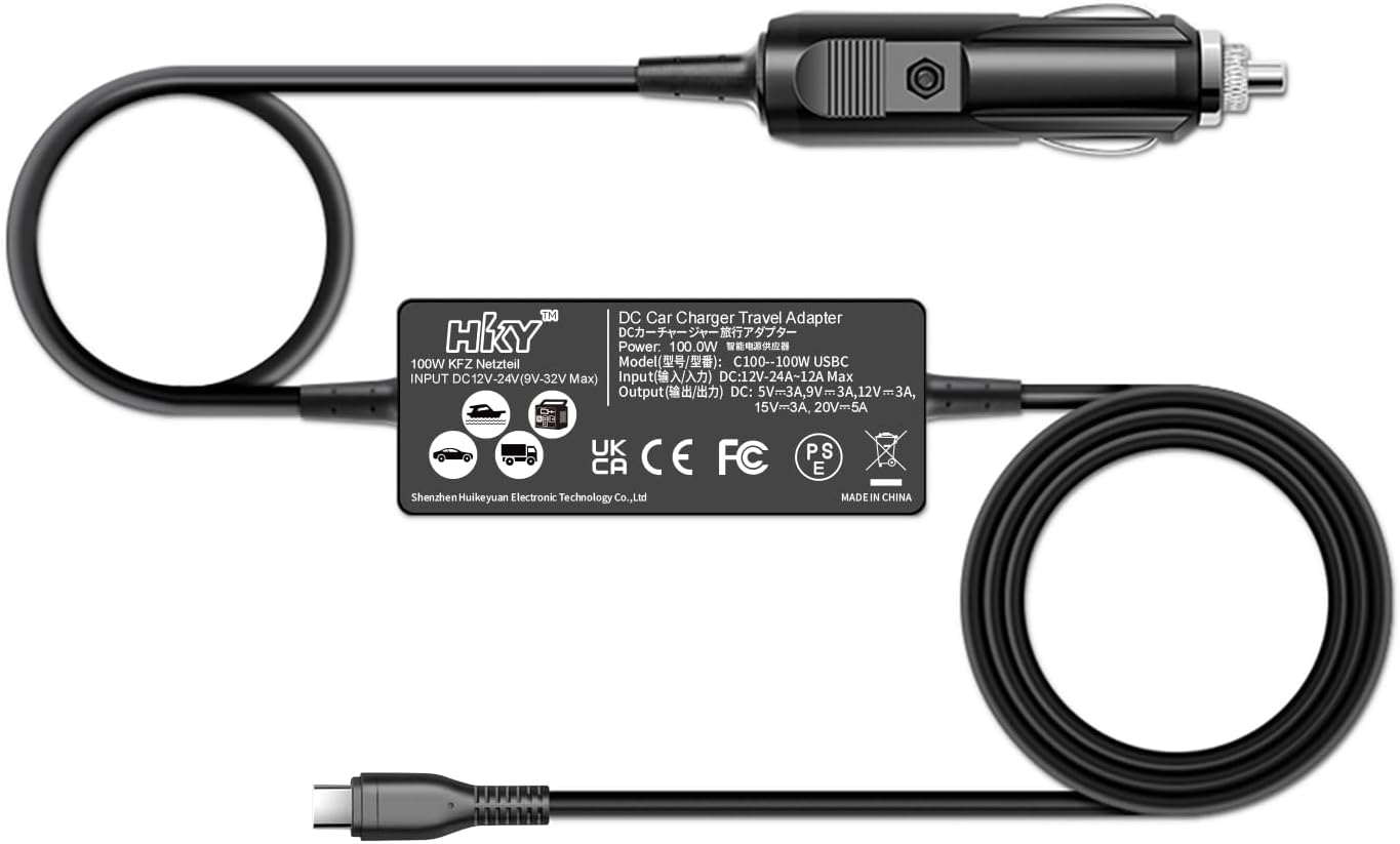 Carregador Universal Veicular para Notebook HKY 3
