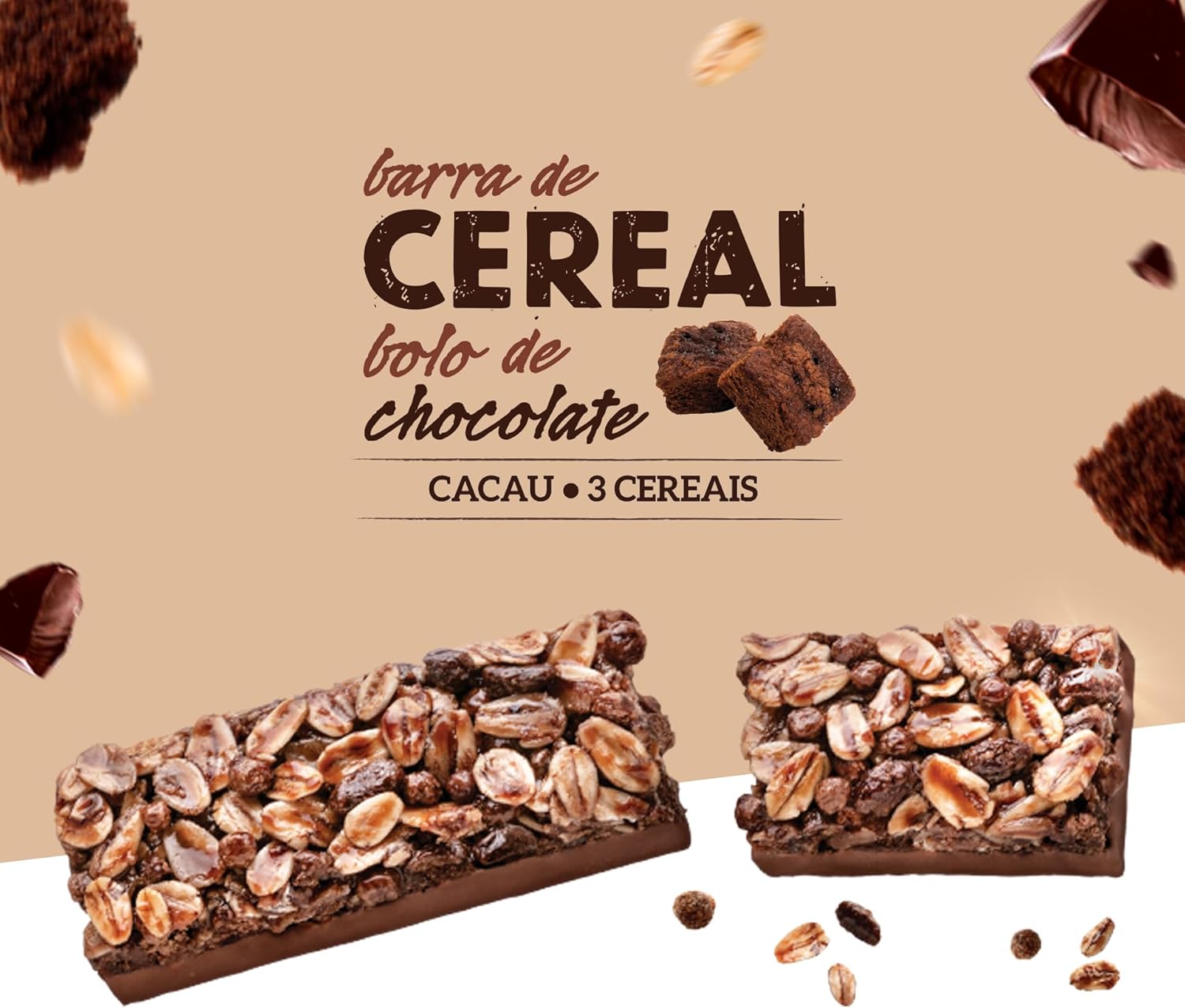 Barra de Cereais Nutry Bolo de Chocolate 3