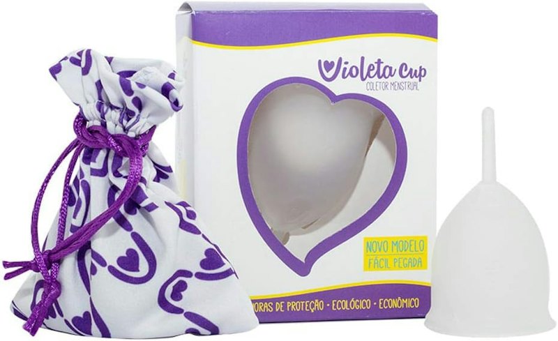 Coletor Menstrual Violeta Cup 1