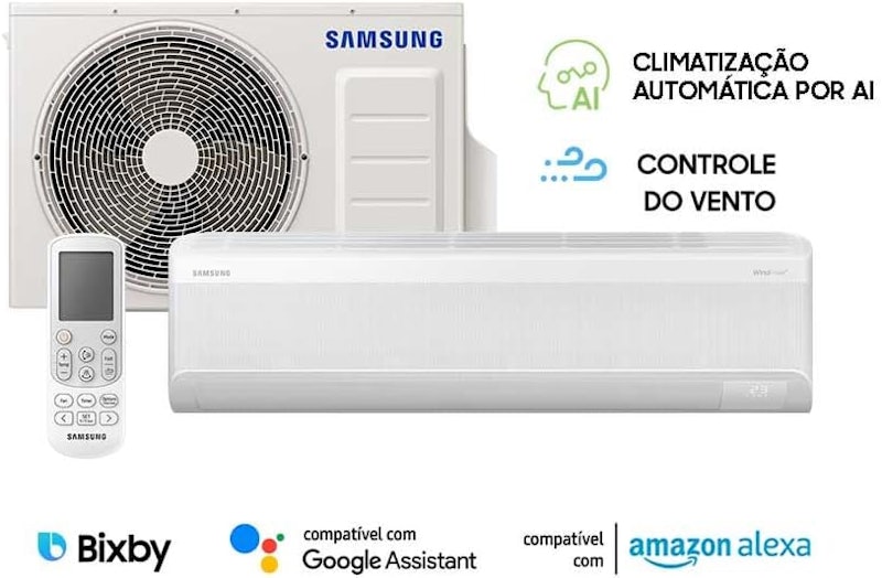 Ar-Condicionado Split Inverter WindFree AI Frio 24000 BTUs (220 V) 2
