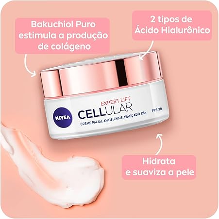Creme Facial Antissinais Cellular Lift Dia FPS 30 Nivea 2