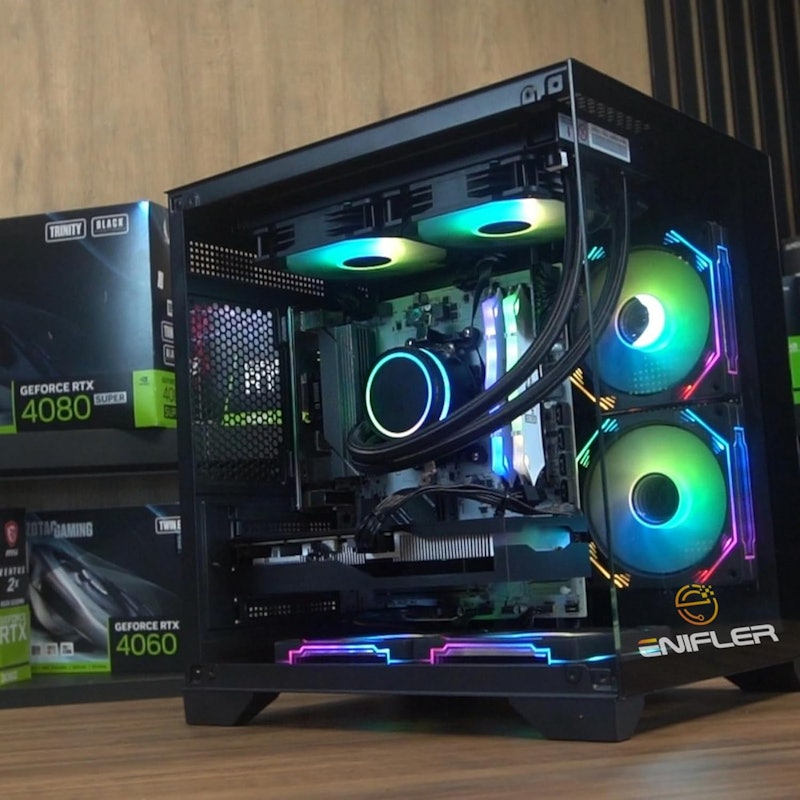 PC Gamer Completo Ryzen 5 5600GT 16 GB DDR4 SSD 480 GB, 500 W 80 Plus 3