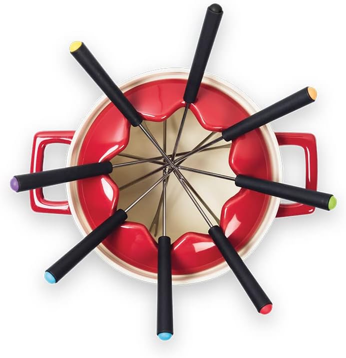 Aparelho de Fondue 13 Peças Cerâmica Linha Fondue 3