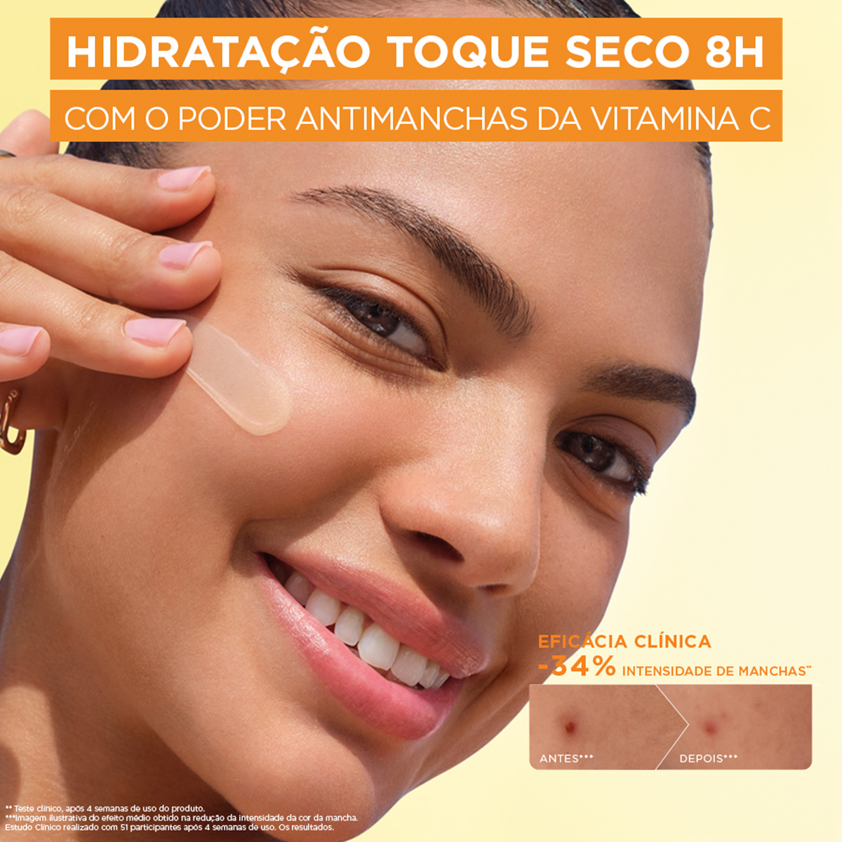 Hidratante Facial Antimanchas Toque Seco  4