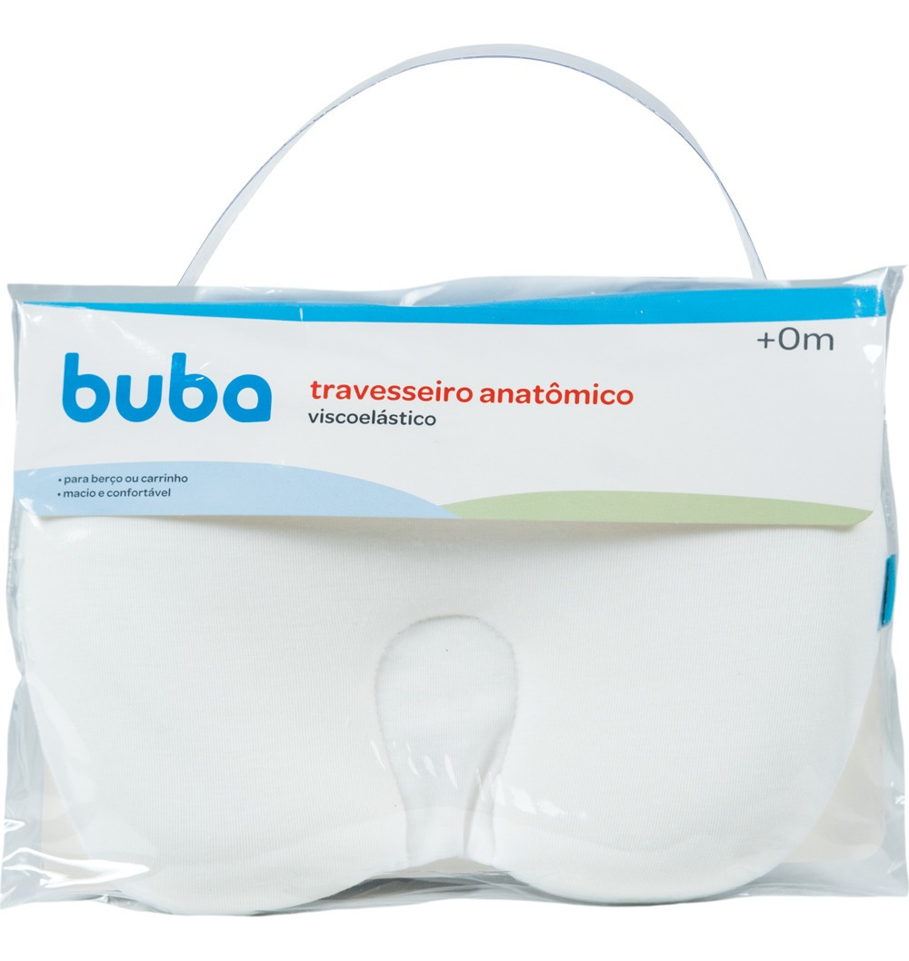 Travesseiro Anatômico Viscoelástico Baby Buba 2