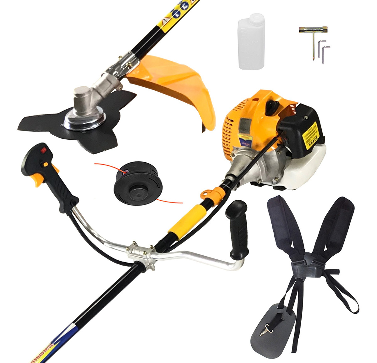 Roçadeira Lateral Gasolina 2T 52 cc 2,5 HP Profissional 2