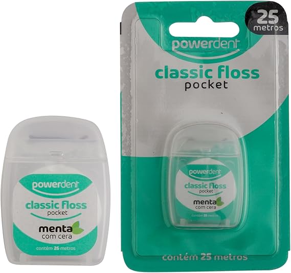 Fio Dental Classic Floss Pocket 25 m 1