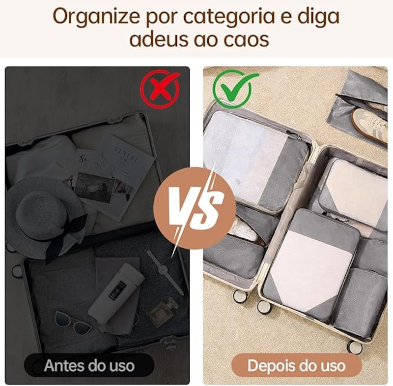 Kit 4 Organizadores Viagem Uinnate 4