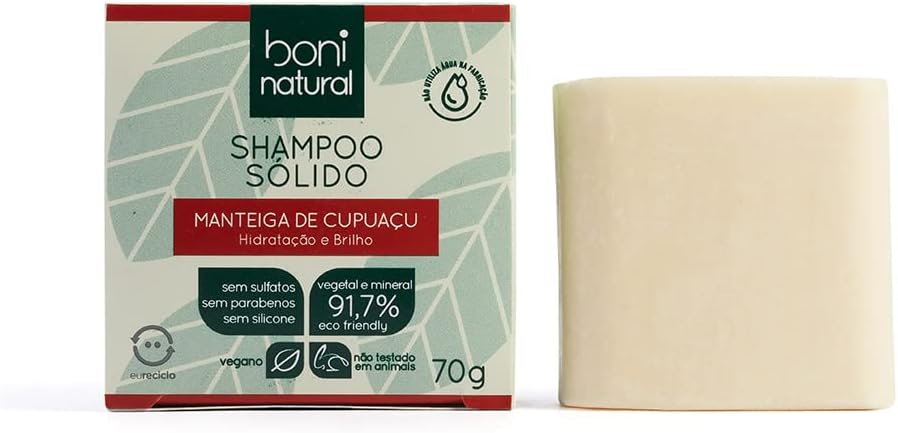 Shampoo Sólido Boni Natural Cupuaçu 1