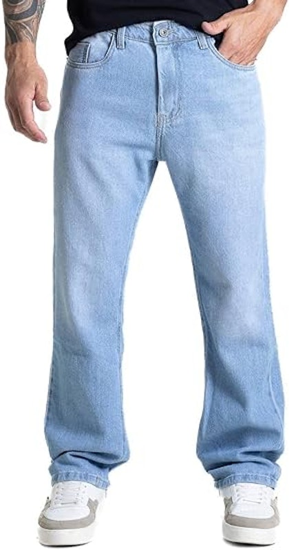 Calça Jeans Sawary Baggy Azul 1