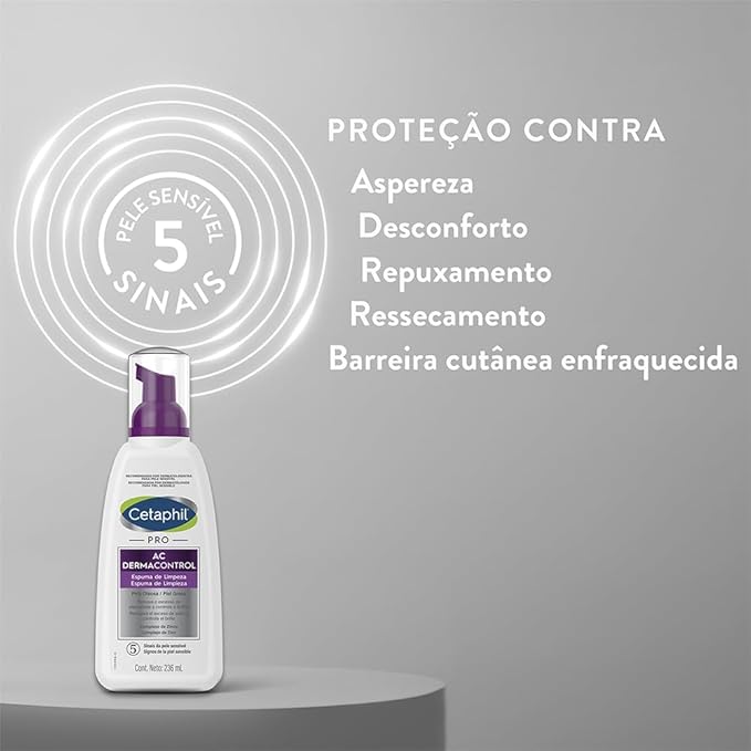 Espuma De Limpeza Facial Cetaphil Pro AC Dermacontrol 5