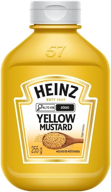 Mostarda Amarela Heinz 1