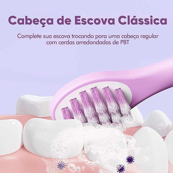 Escova Elétrica Infantil Formato U 3