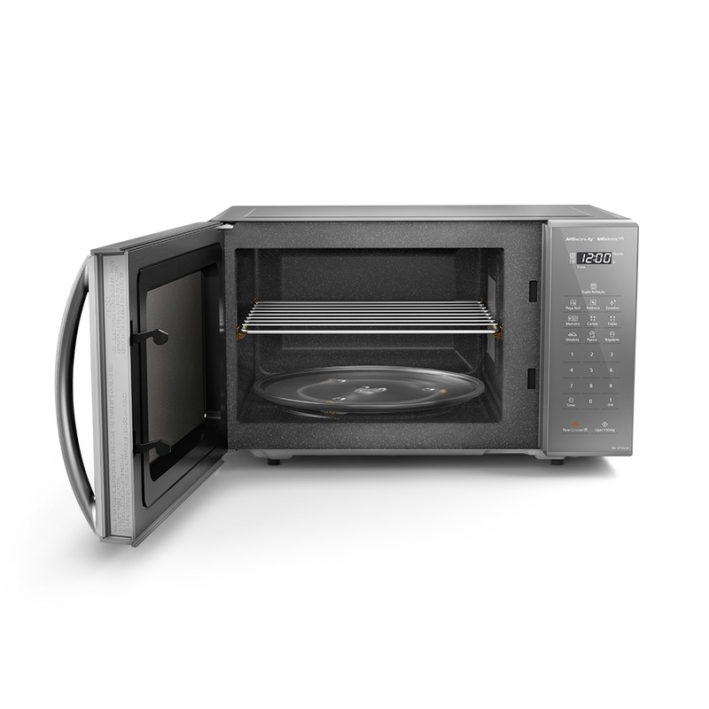 Microondas Panasonic Dupla Refeição 27 L Prata 4