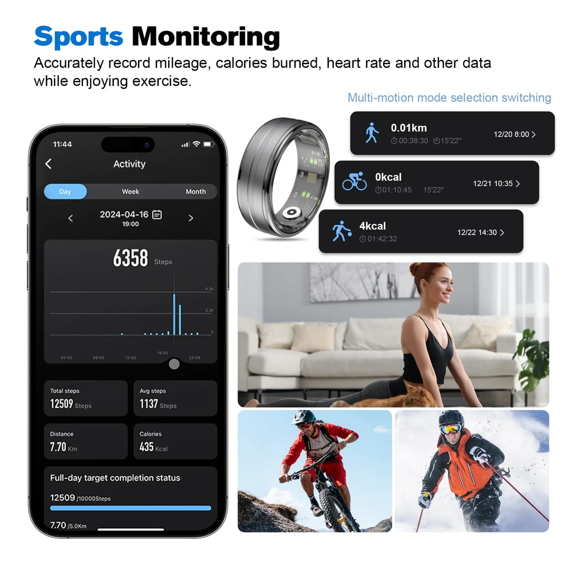 Smart Ring Health Tracker MagLoop 2