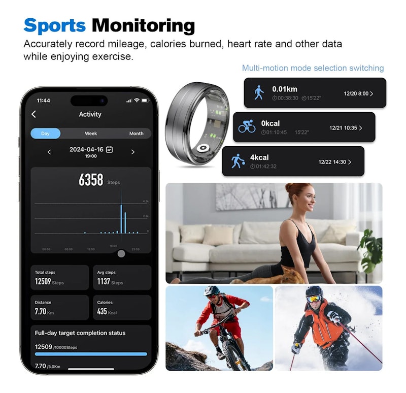 Smart Ring Health Tracker MagLoop 2