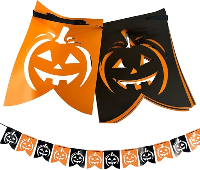 Faixa Decoração Halloween Abóboras 1