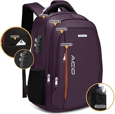 Mochila Notebook Anti Furto Semi Impermeável  3
