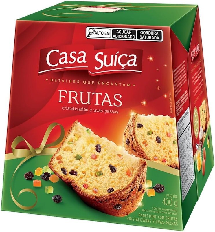 Panettone Frutas Casa Suíça 1