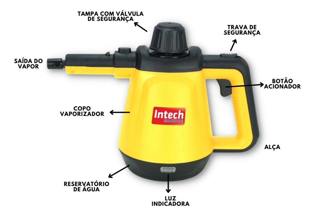 Higienizador a Vapor Top Clean 4