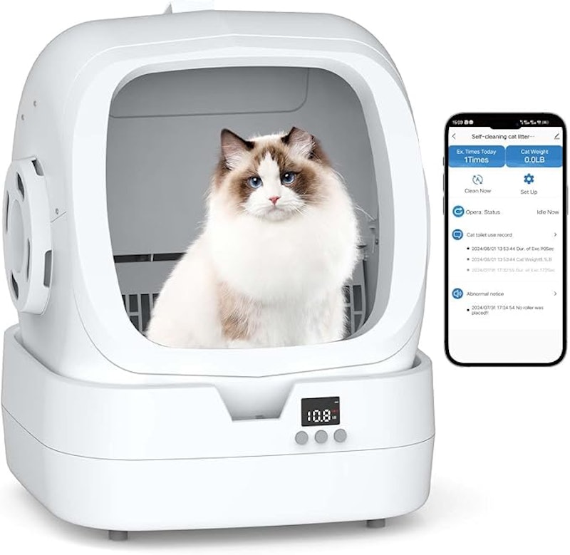 Caixa de Areia Automática para Gatos Autolimpante 1